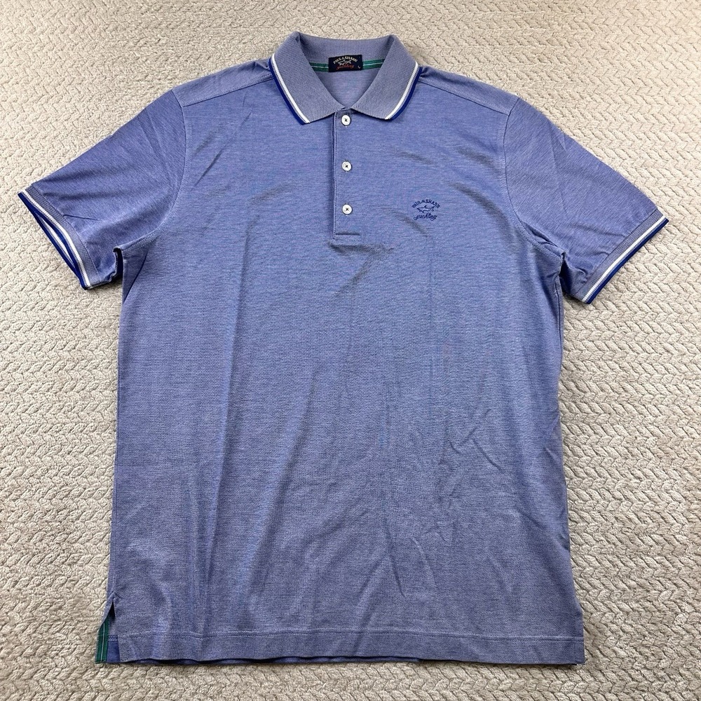 Mens Paul & Shark Italy golf polo shirt Men's Large Sophisticated Luxury Boss - Picture 5 of 16